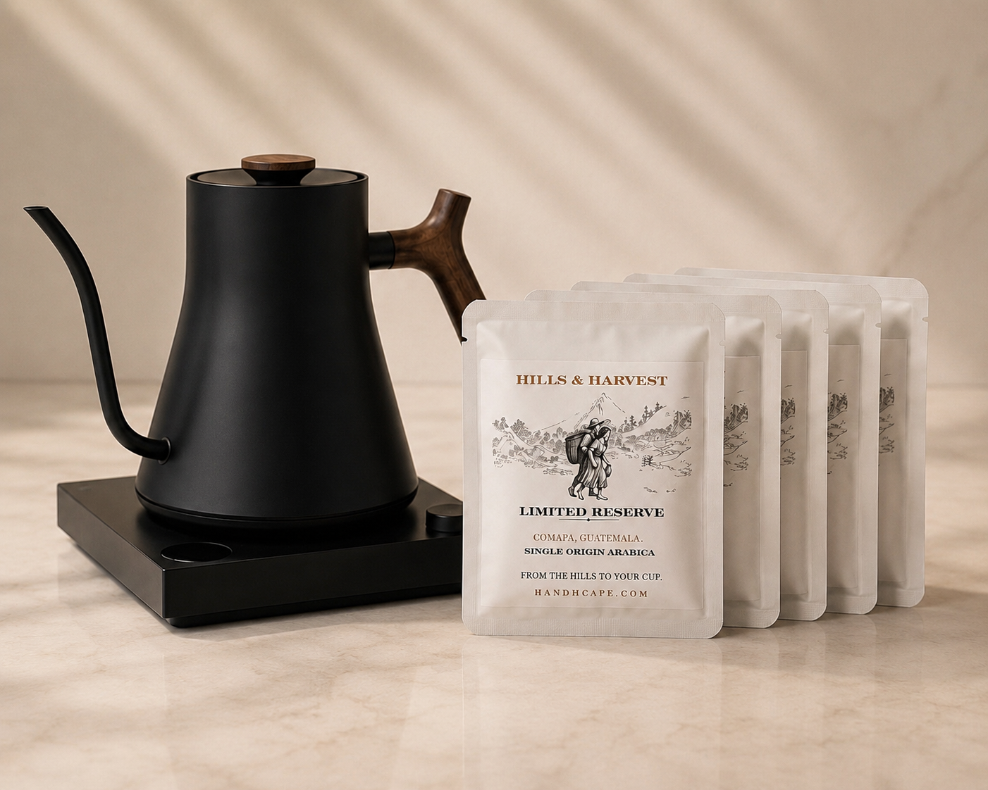 Hills & Harvest Ritual Collection — Fellow Stagg EKG Pro kettle with single-origin drip bags bundle